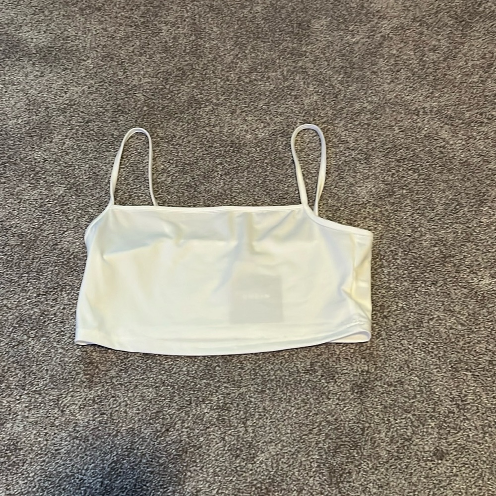 Solid Crop Cami Top